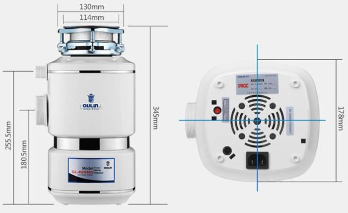 OULIN измельчитель OL-KDS553 shema 2