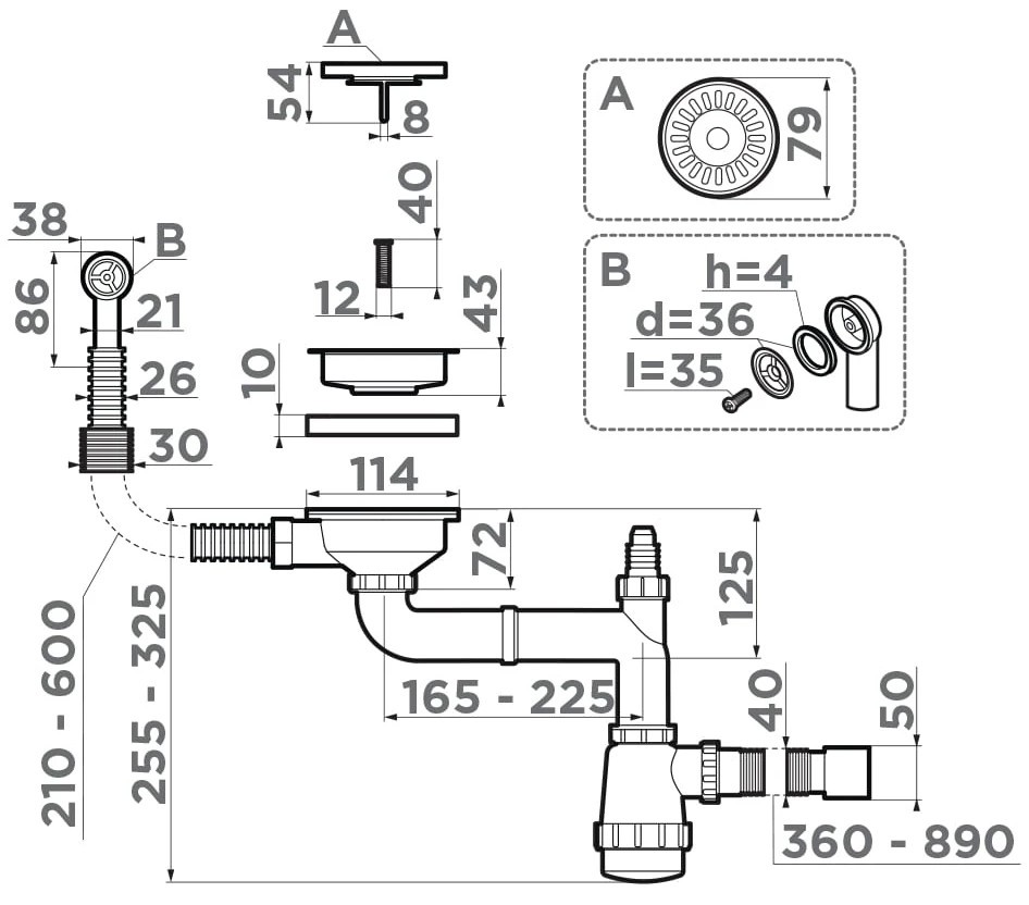 OMOIKIRI арматура WK-1CL-R-AB022 sh
