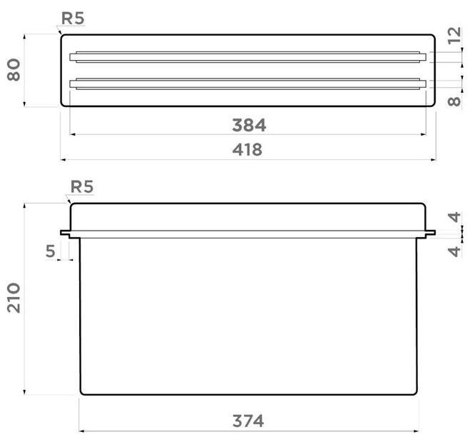 OMOIKIRI держатель для досок FP-05-GB графит sh