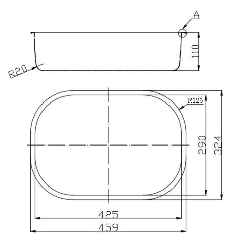 Коландер OULIN LSP0808, shema