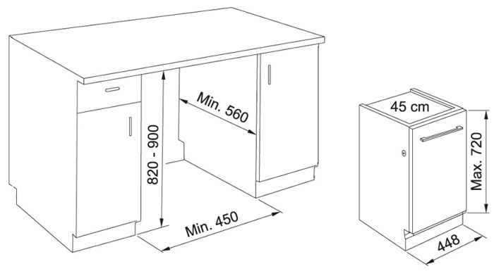 FRANKE FDW 4510 E8P E shema