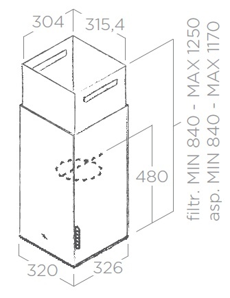Схема ELICA HAIKU ISLAND CONCRETE/A/32