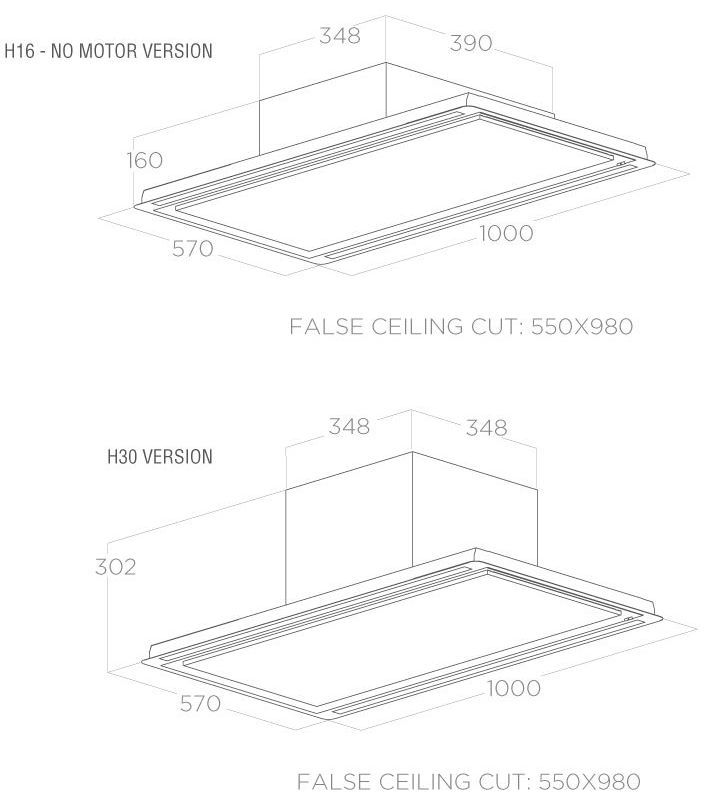 Схема ELICA HILIGHT GLASS H16/H30
