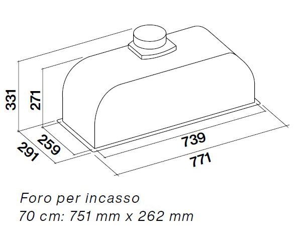 FALMEC GRUPPO INCASSO PLUS 70 shema