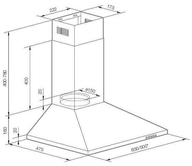 GRAUDE DHP 50.0 S shema
