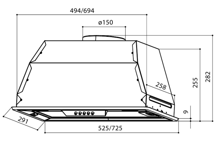 Схема LEX GS BLOC P 600/900 mm