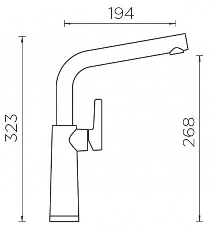 SCHOCK смеситель SC-540 Cristadur shema