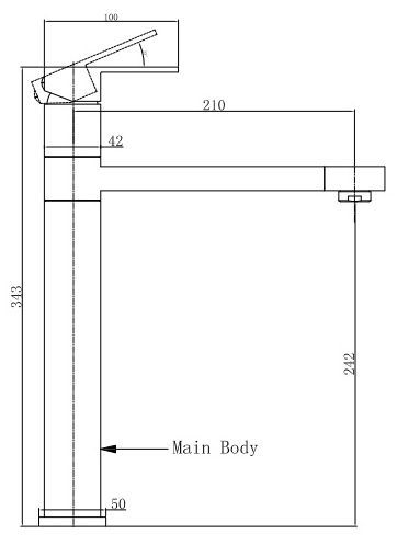 OULIN смеситель OL-8015 shema
