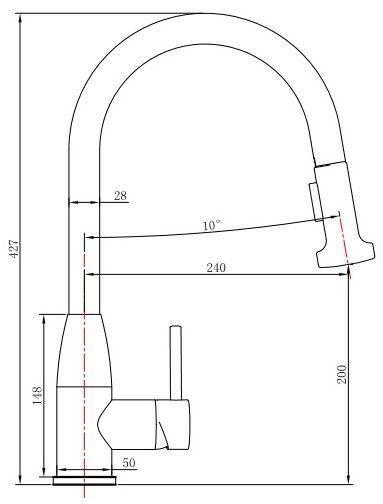 OULIN смеситель OL-8016 shema